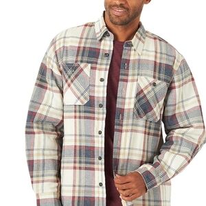 Wrangler‎ Authentics Plaid Shirt with Sherpa Lining